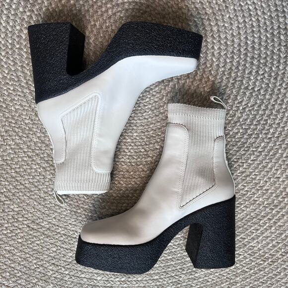 Stella McCartney Skyla Heeled Boots Sz 40 - Picture 4 of 10